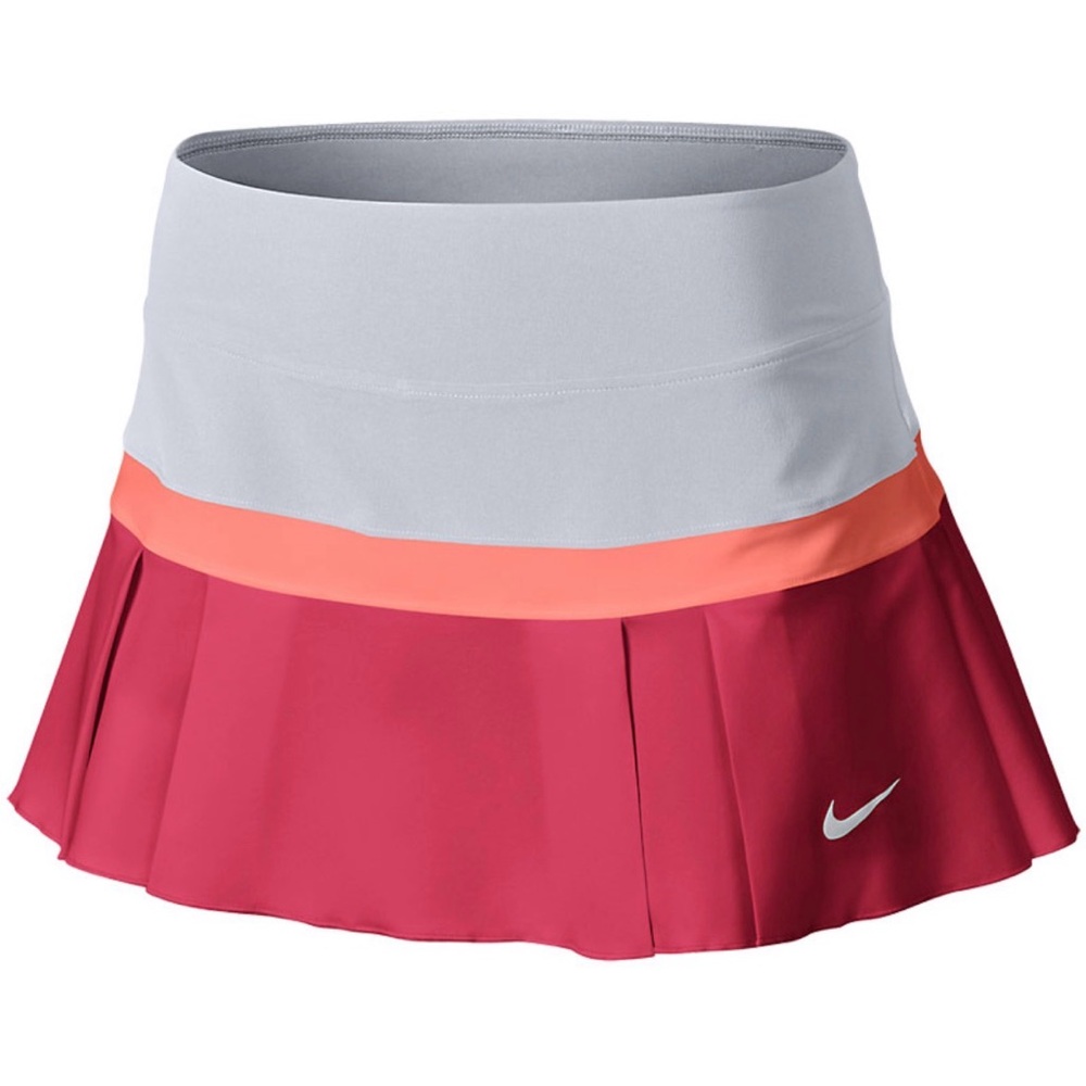 Small Nike Red Mini Tennis Skirt Athletic Pleated
